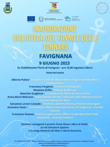 Inaugurazione Biblioteca Del Tonno E Delle Tonnare