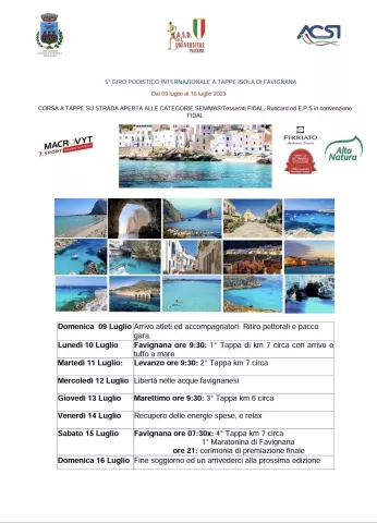 V International Stage Walking Tour - Favignana Island