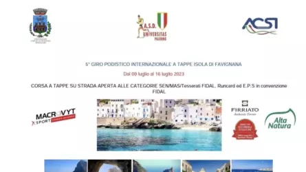 V Giro Podistico Internazionale A Tappe - Isola Di Favignana