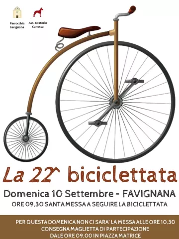 La 22^ Biciclettata
