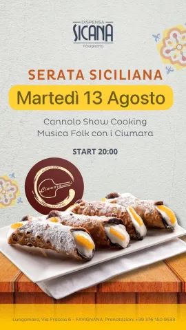 Cannolo Show & Musica Folk