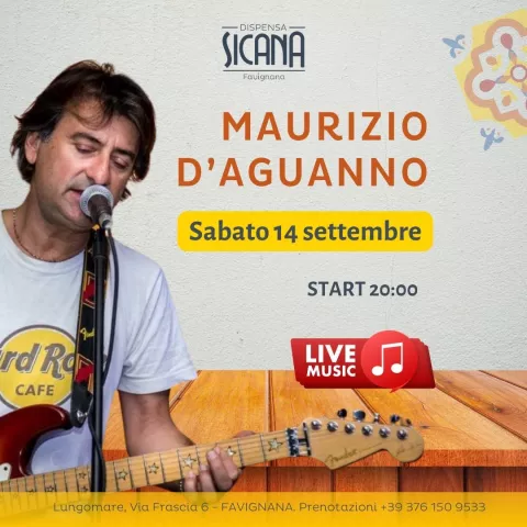 Maurizio D’Aguanno Live Music