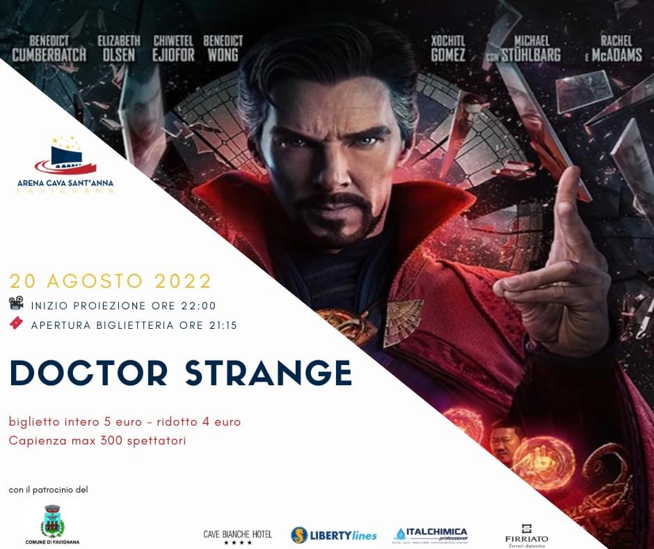 Cinema Sotto Le Stelle all'Arena Cava Sant'Anna