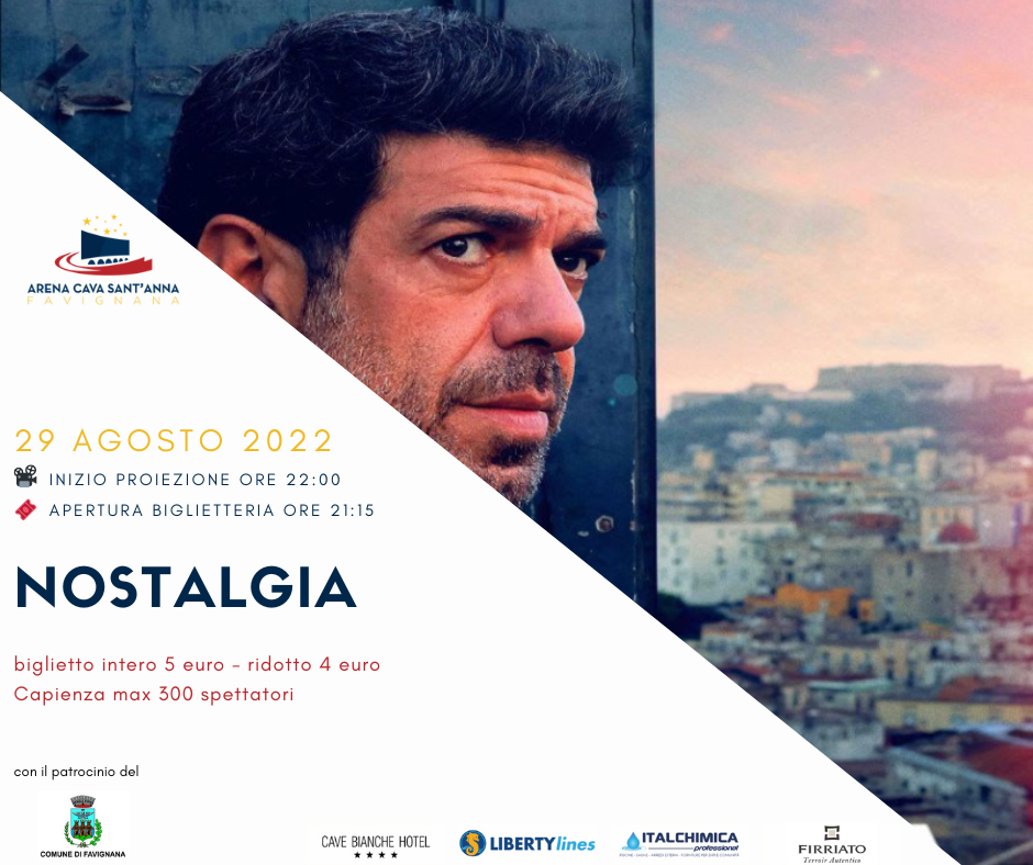 Cinema Sotto Le Stelle all'Arena Cava Sant'Anna