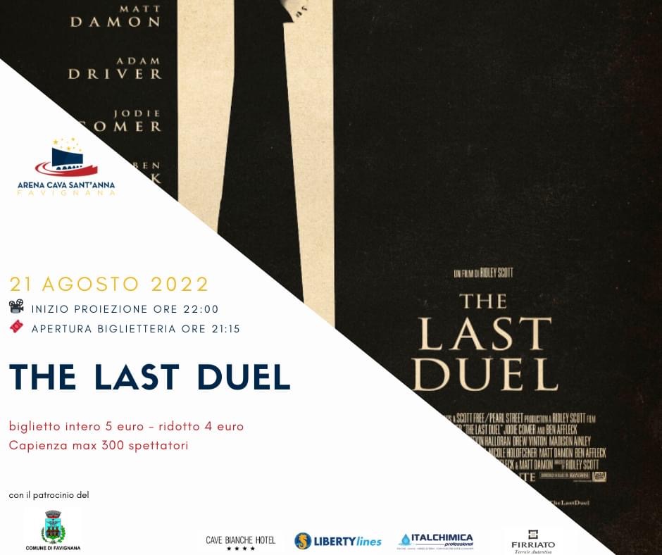Cinema Sotto Le Stelle all'Arena Cava Sant'Anna