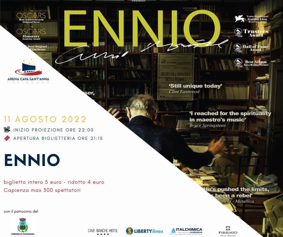 Cinema Sotto Le Stelle all'Arena Cava Sant'Anna