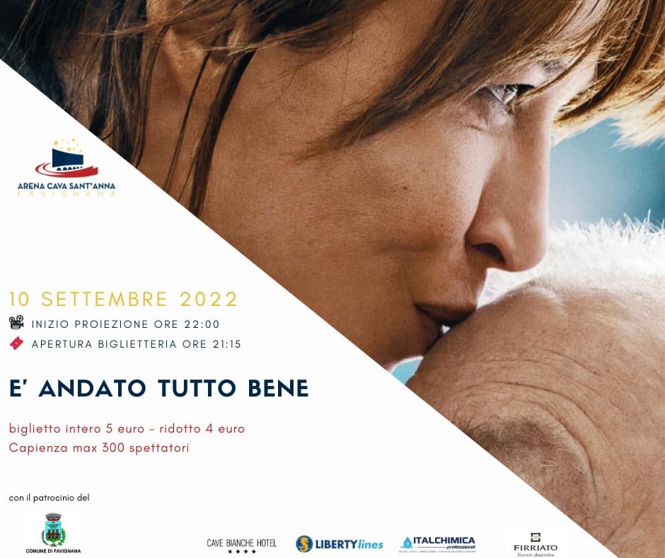 Cinema Sotto Le Stelle all'Arena Cava Sant'Anna