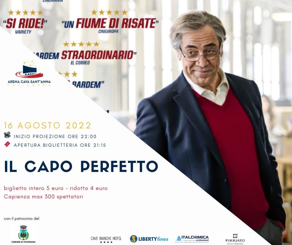 Cinema Sotto Le Stelle all'Arena Cava Sant'Anna